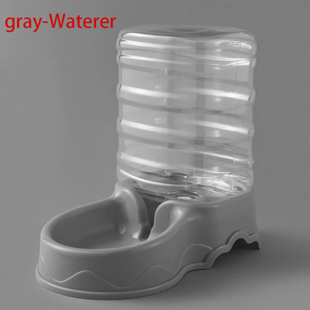 3.8L PP material Pet feeder Pet Water Fountain Drink Bowl Automatic Pet Feeder Large Cat Dog Food Dispenser
